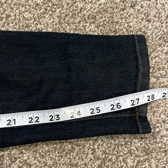 Democracy Ab Technology Jeans Skinny Dark Wash Size 10 Stretchy Denim Slimming - Picture 9 of 10